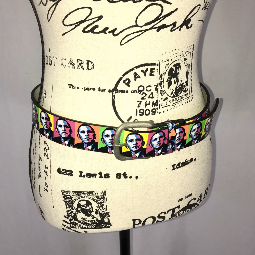 Abstract Obama Belt NWT - Picture 3 of 3